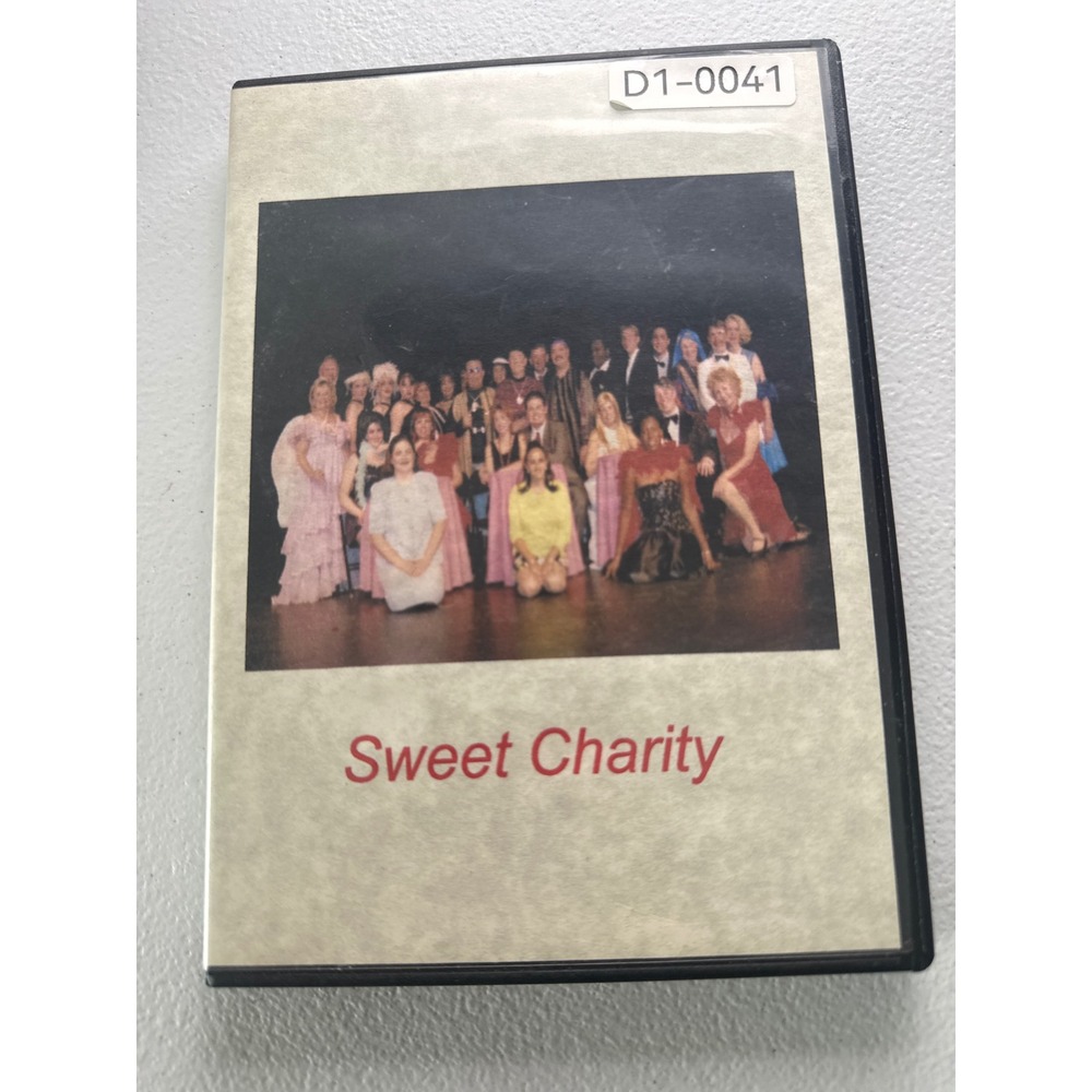 Sweet Charity Musical Theater Performance 2-Disc DVD Set Act 1 and Act 2
